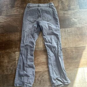 Metro Blues gray bootcut jeans